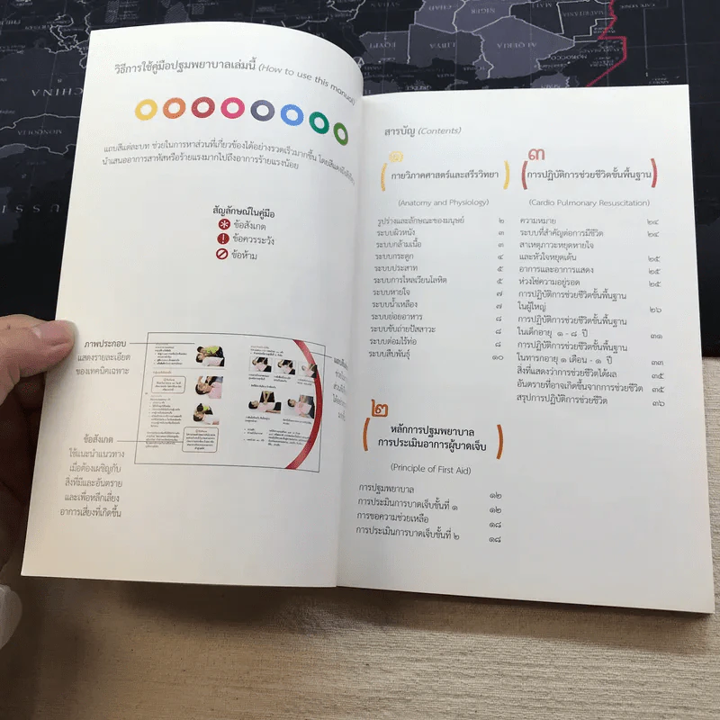 คู่มือปฐมพยาบาล First Aid Manual - สภากาชาดไทย รูปที่ 8