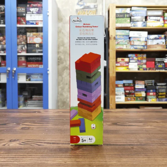 (Used บอร์ดเกมมือสอง) Deluxe Colour Tumbing Tower รูปที่ 1