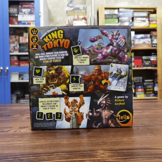 (Used บอร์ดเกมมือสอง) King of Tokyo รูปที่ 6