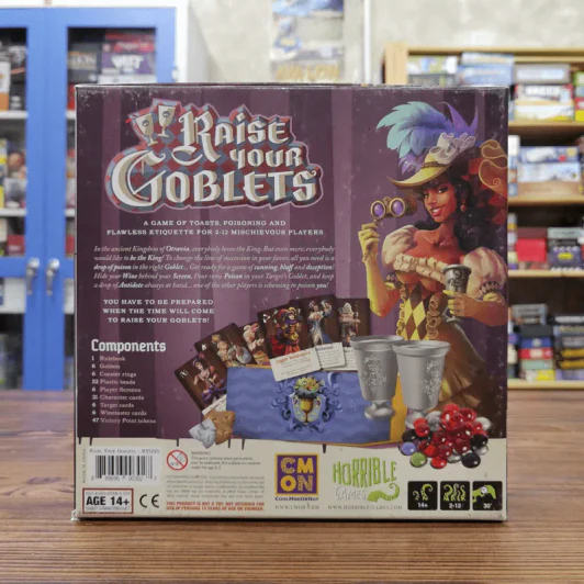 (Used บอร์ดเกมมือสอง) Raise Your Goblets รูปที่ 6
