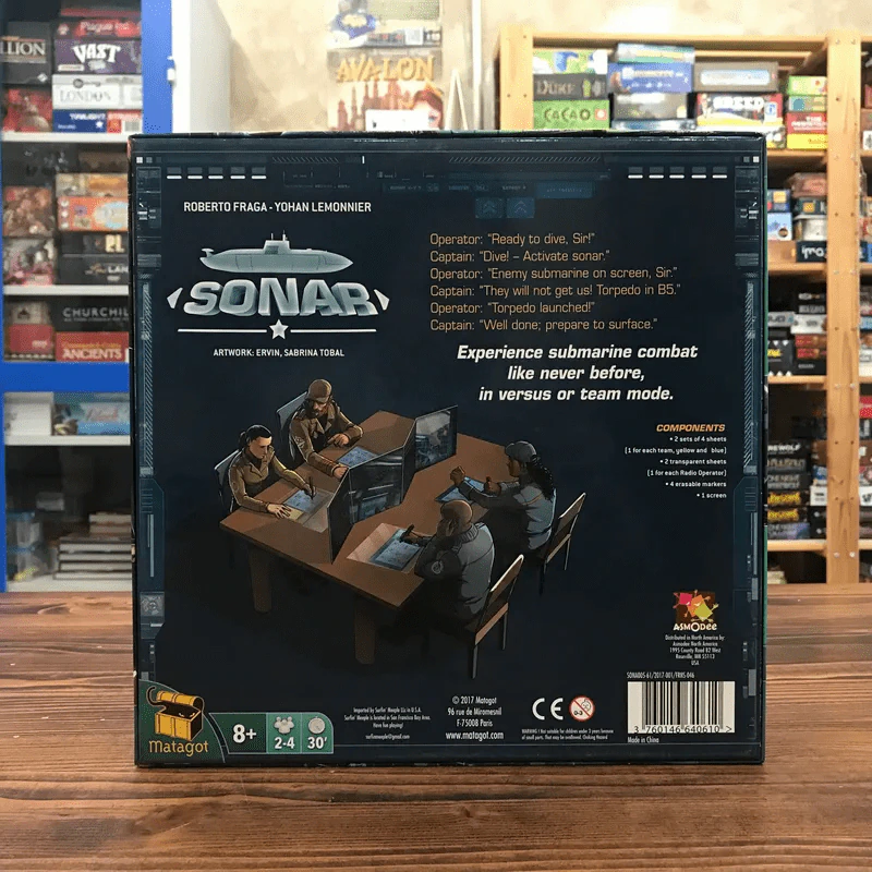 (Used บอร์ดเกมมือสอง) Sonar รูปที่ 7