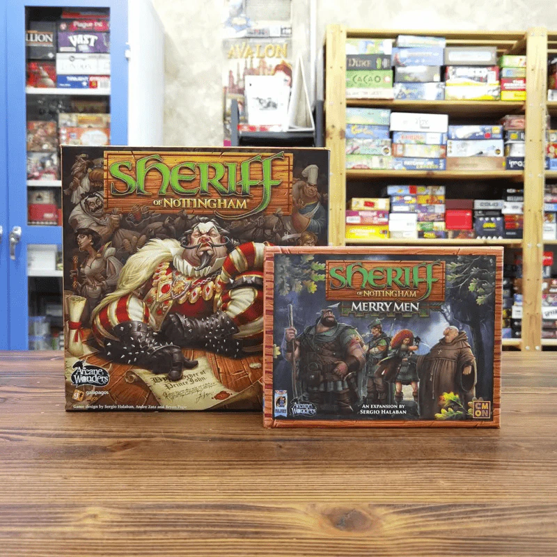 (Used บอร์ดเกมมือสอง) Sheriff of Nottingham + Merry Men รูปที่ 1