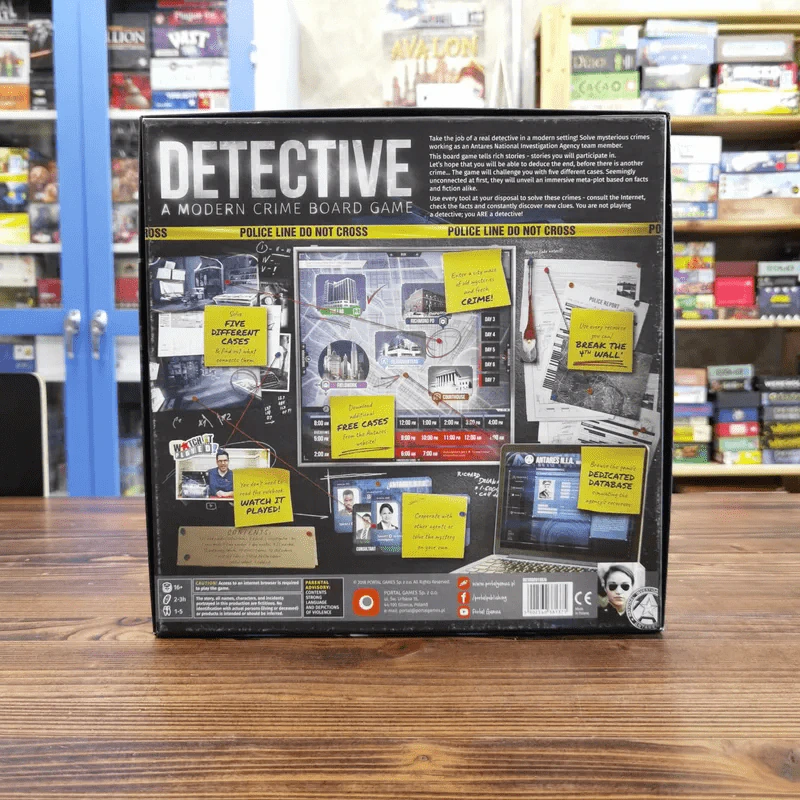 (Used บอร์ดเกมมือสอง) Detective: A Modern Crime รูปที่ 6