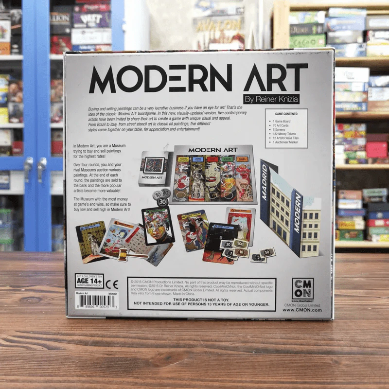 (Used บอร์ดเกมมือสอง) Modern Art รูปที่ 6