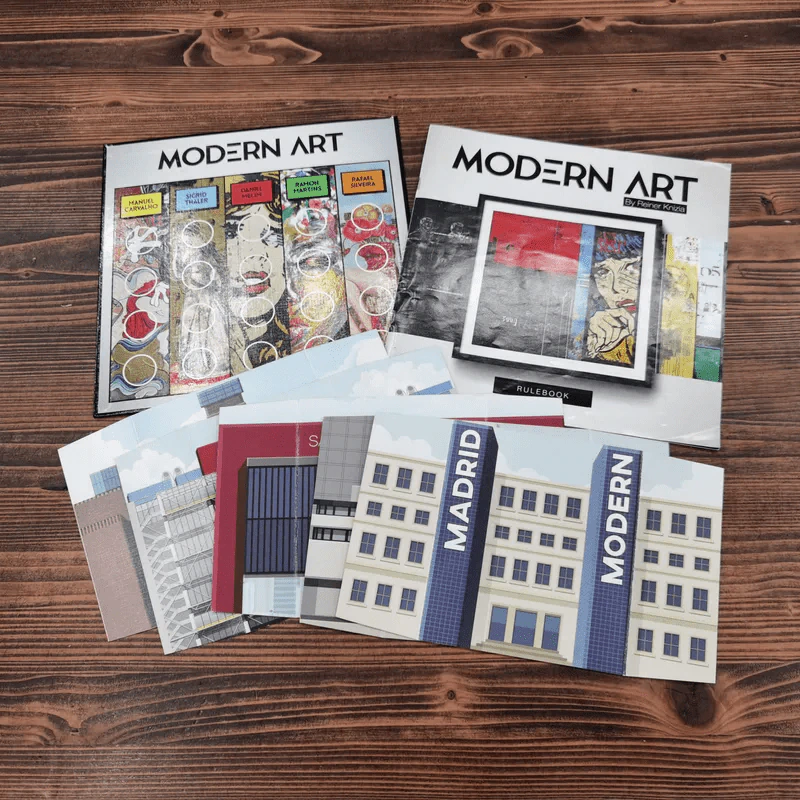 (Used บอร์ดเกมมือสอง) Modern Art รูปที่ 7