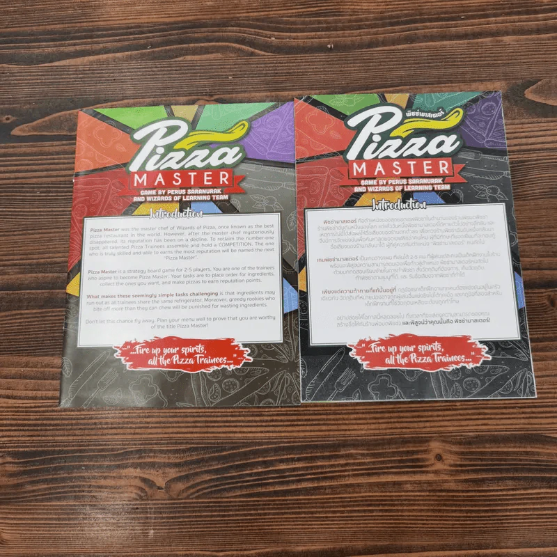 (Used บอร์ดเกมมือสอง) พิซซ่ามาสเตอร์ Pizza Master รูปที่ 10