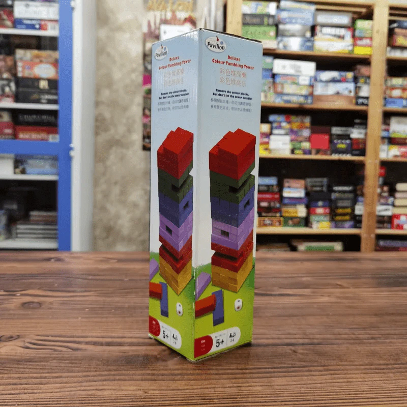(Used บอร์ดเกมมือสอง) Deluxe Colour Tumbing Tower รูปที่ 2