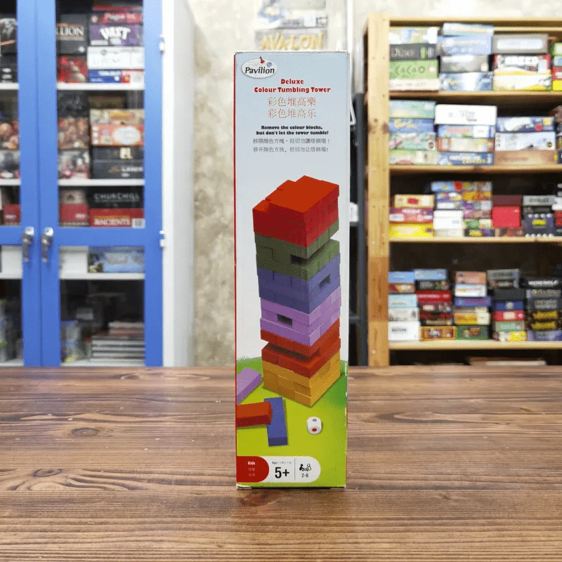 (Used บอร์ดเกมมือสอง) Deluxe Colour Tumbing Tower รูปที่ 1