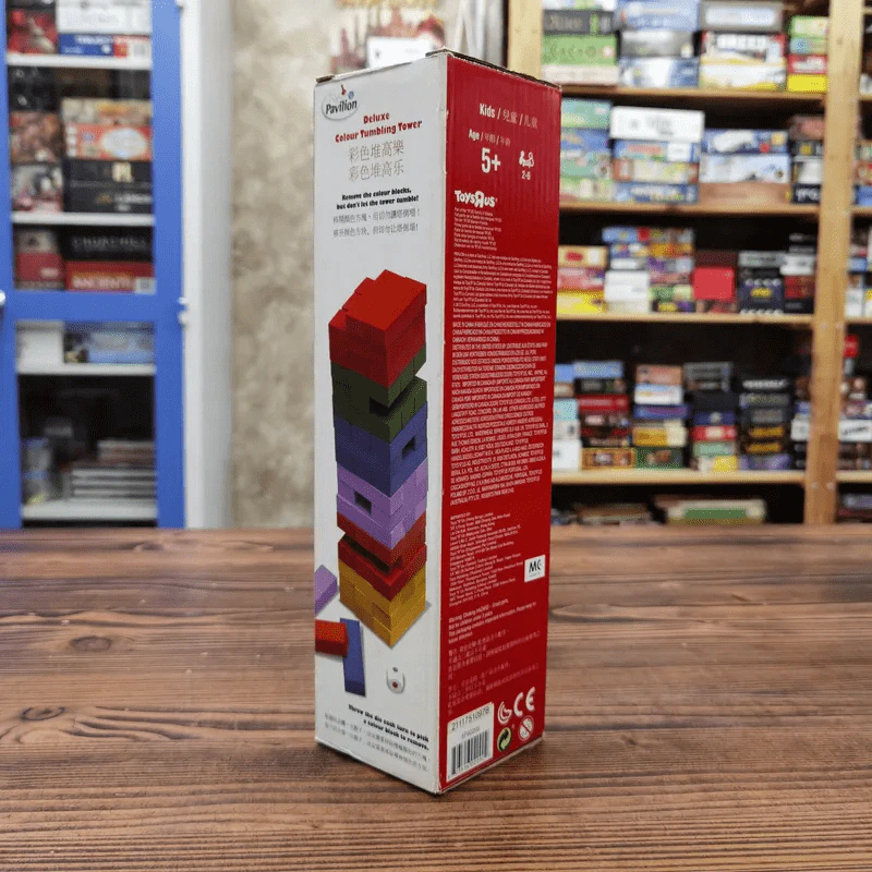 (Used บอร์ดเกมมือสอง) Deluxe Colour Tumbing Tower รูปที่ 4