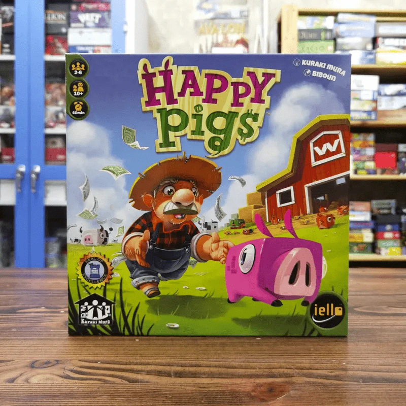 (Used บอร์ดเกมมือสอง) Happy Pigs รูปที่ 1
