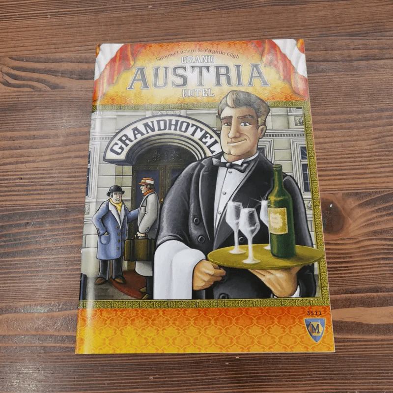 (Used บอร์ดเกมมือสอง) Grand Austria Hotel รูปที่ 14
