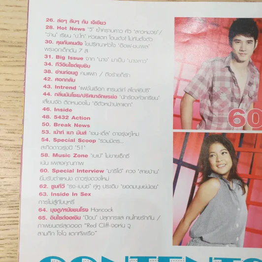 ทีวีอินไซด์ Vol.259 ปีที่ 5 ฉบับที่ 259 ก.ค.2551 มาริโอ้ & สายป่าน รูปที่ 13