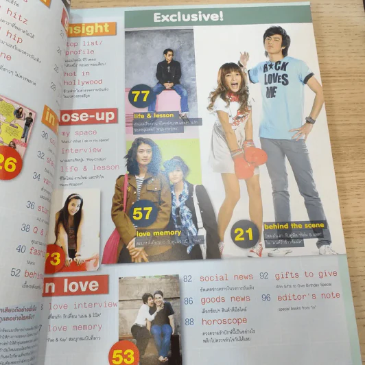 In Magazine No.99 Apr 10, 2009 มาริโอ้ รูปที่ 9