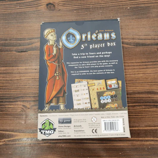 (Used บอร์ดเกมมือสอง) Orleans + 5th Player รูปที่ 20