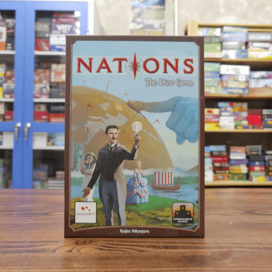 (Used บอร์ดเกมมือสอง) Nations The Dice Game รูปที่ 1