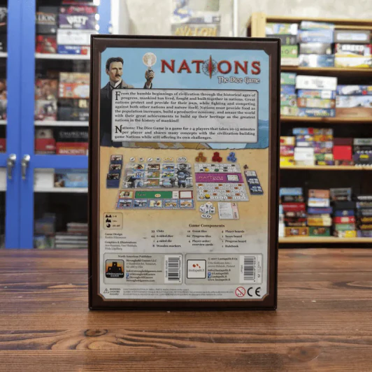 (Used บอร์ดเกมมือสอง) Nations The Dice Game รูปที่ 6