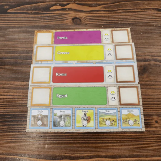 (Used บอร์ดเกมมือสอง) Nations The Dice Game รูปที่ 10