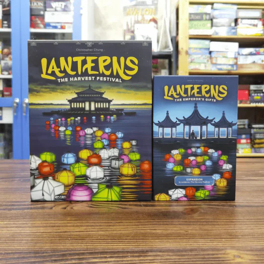 (Used บอร์ดเกมมือสอง) Lanterns The Harvest Festival + The Emperor's Gifts รูปที่ 1