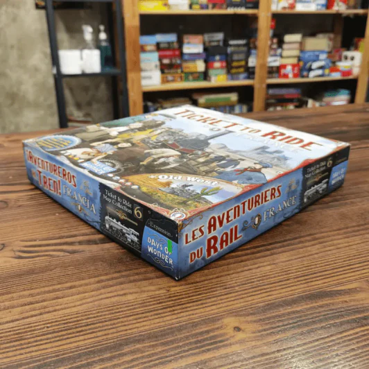 (Used บอร์ดเกมมือสอง) Ticket to Ride Map Collection: Volume 6 – France & Old West รูปที่ 3