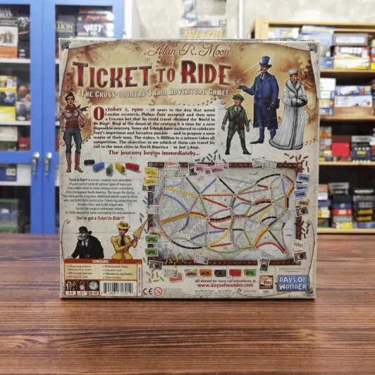 (Used บอร์ดเกมมือสอง) Ticket to Ride รูปที่ 6