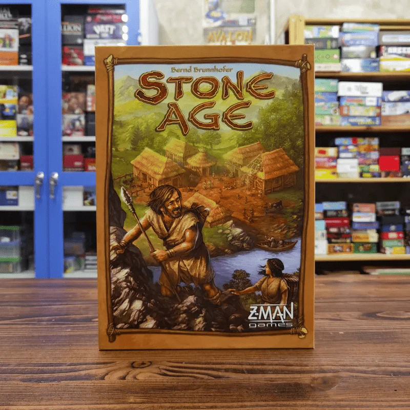 (Used บอร์ดเกมมือสอง) Stone Age รูปที่ 1