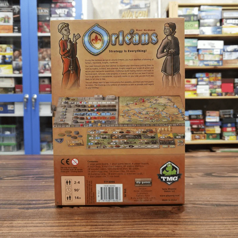 (Used บอร์ดเกมมือสอง) Orleans + 5th Player รูปที่ 8
