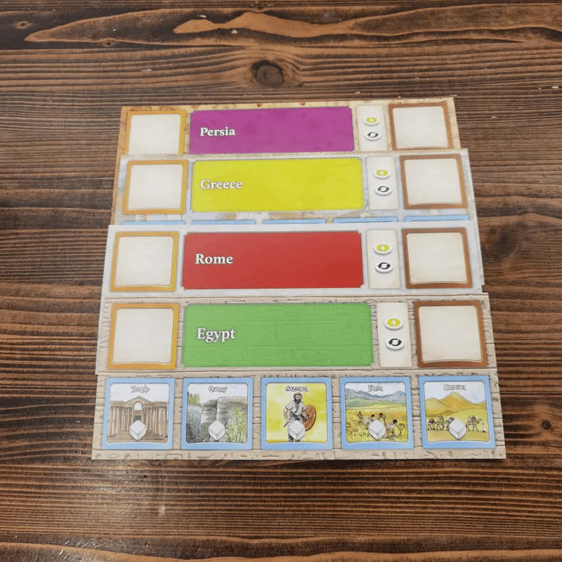(Used บอร์ดเกมมือสอง) Nations The Dice Game รูปที่ 10