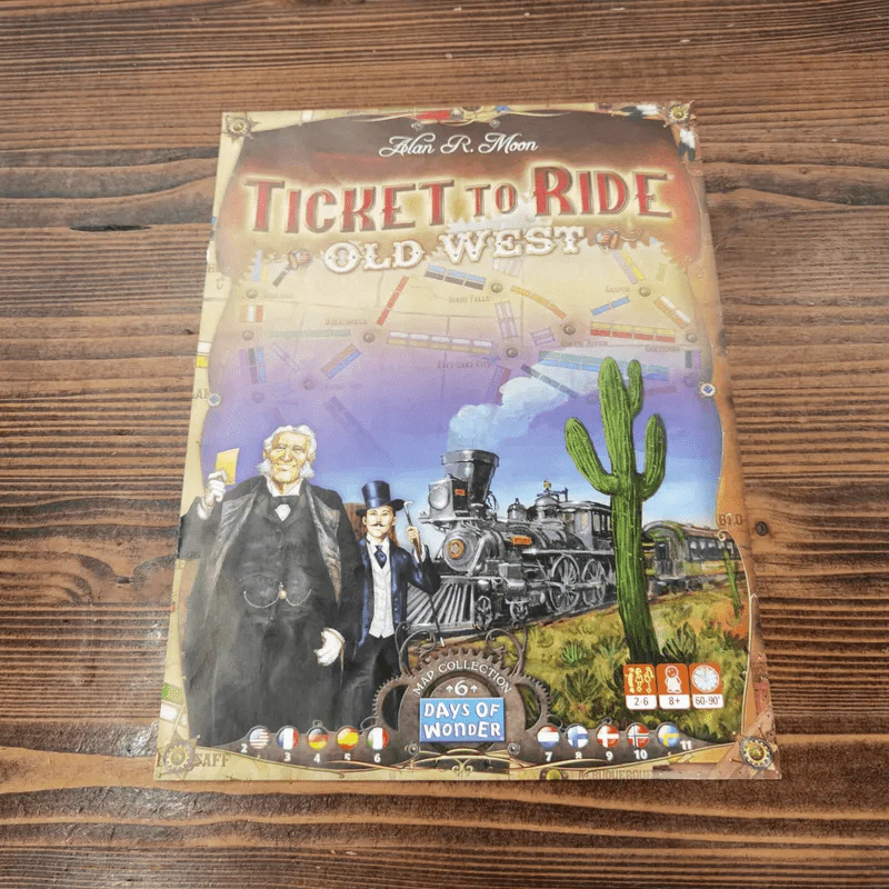 (Used บอร์ดเกมมือสอง) Ticket to Ride Map Collection: Volume 6 – France & Old West รูปที่ 9