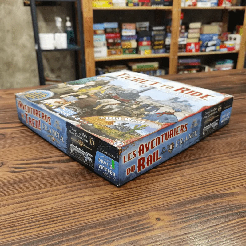 (Used บอร์ดเกมมือสอง) Ticket to Ride Map Collection: Volume 6 – France & Old West รูปที่ 3