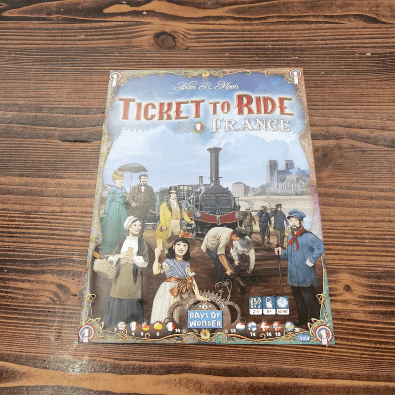 (Used บอร์ดเกมมือสอง) Ticket to Ride Map Collection: Volume 6 – France & Old West รูปที่ 8