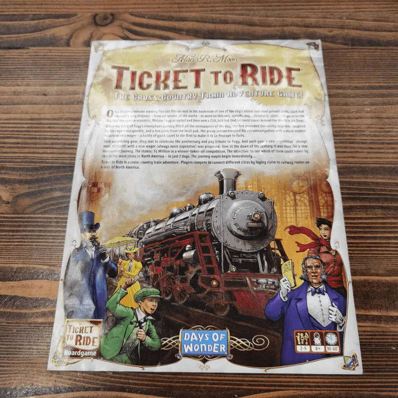 (Used บอร์ดเกมมือสอง) Ticket to Ride รูปที่ 9