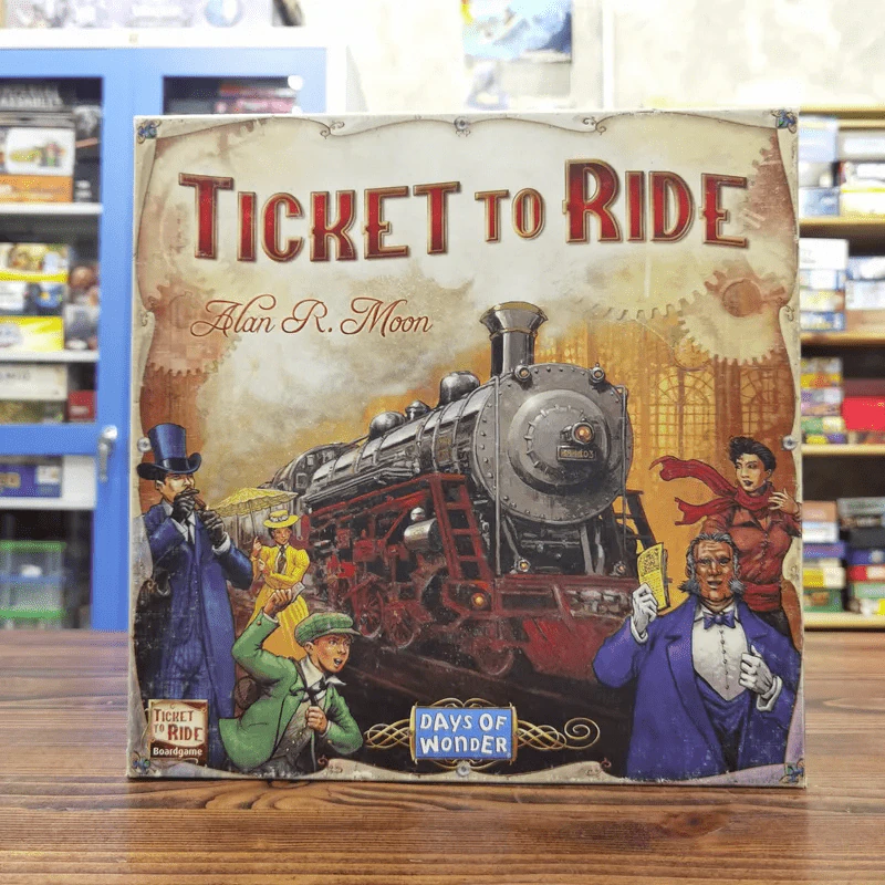 (Used บอร์ดเกมมือสอง) Ticket to Ride รูปที่ 1