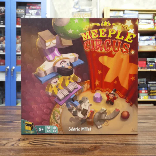 (Used บอร์ดเกมมือสอง) Meeple Circus รูปที่ 1