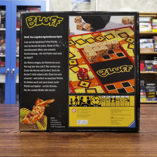 (Used บอร์ดเกมมือสอง) Bluff (German Version) Rulebook ไม่มีภาษาอังกฤษ รูปที่ 6