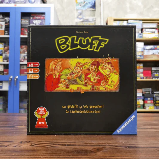 (Used บอร์ดเกมมือสอง) Bluff (German Version) Rulebook ไม่มีภาษาอังกฤษ รูปที่ 1