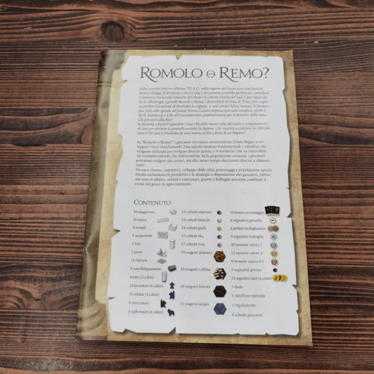 (Used บอร์ดเกมมือสอง) Romolo Remo รูปที่ 13