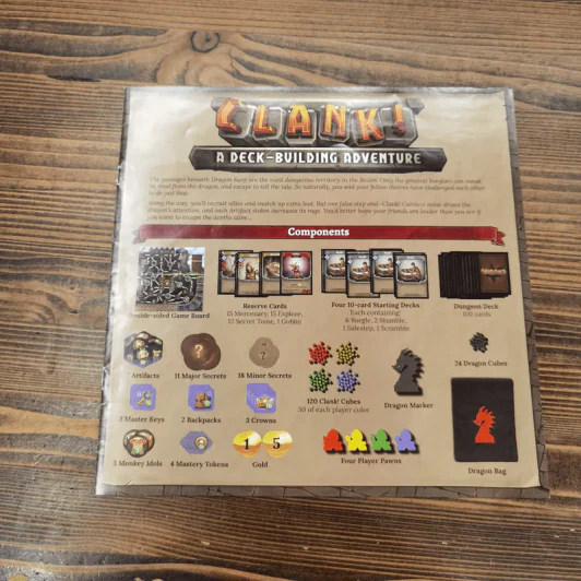 (Used บอร์ดเกมมือสอง) Clank!: A Deck-Building Adventure รูปที่ 12