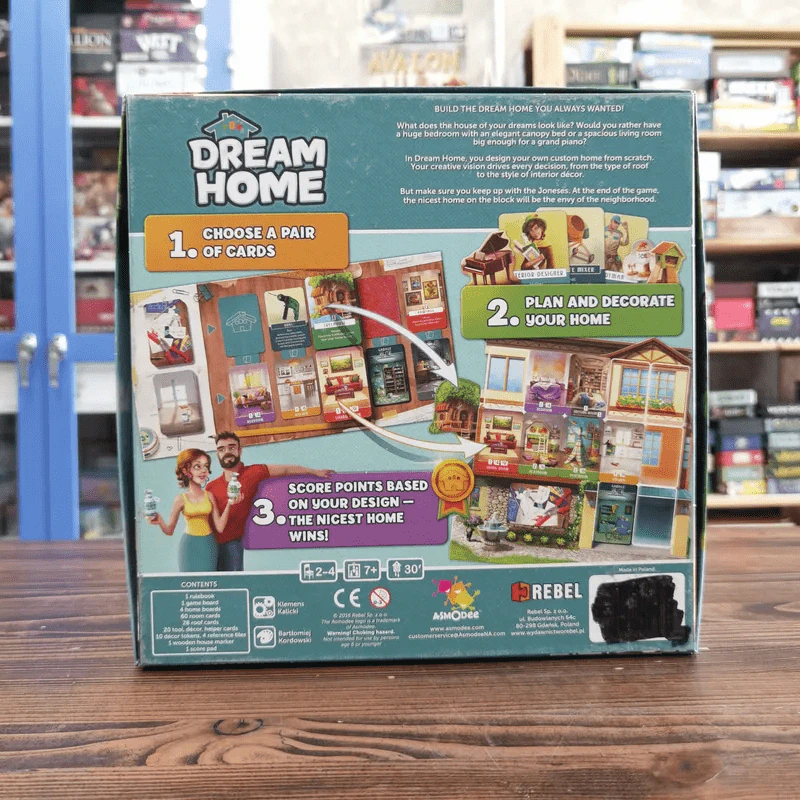 (Used บอร์ดเกมมือสอง) Dream Home รูปที่ 6