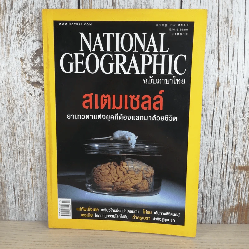 National Geographic ก.ค.2548 สเตมเซลล์ รูปที่ 1