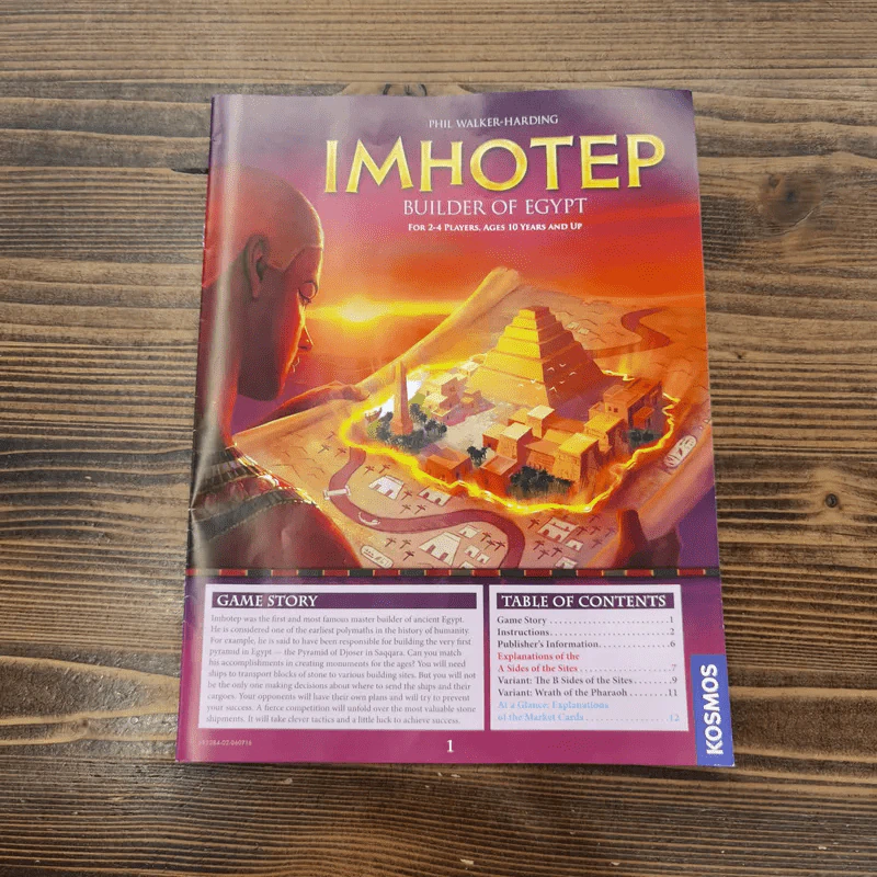 (Used บอร์ดเกมมือสอง) Imhotep รูปที่ 9