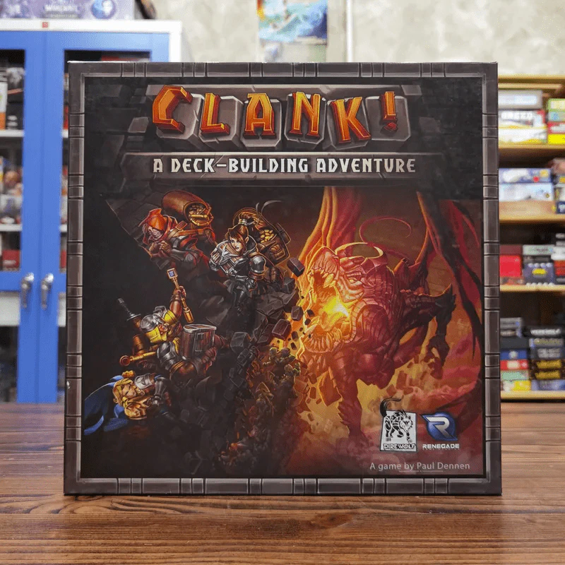 (Used บอร์ดเกมมือสอง) Clank!: A Deck-Building Adventure รูปที่ 1