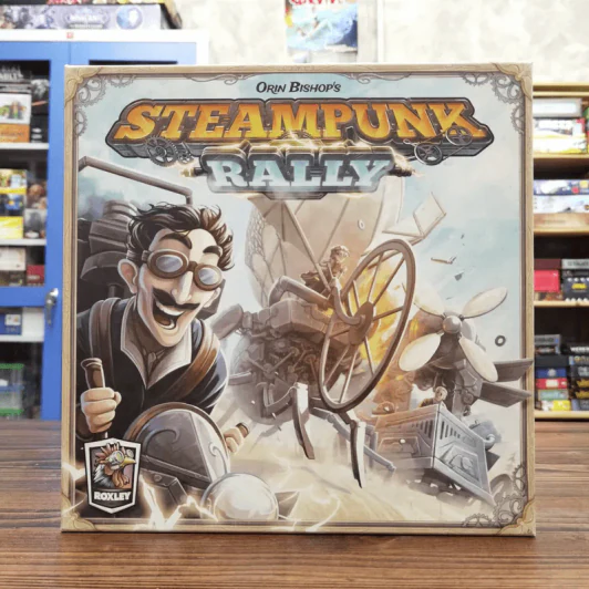 (Used บอร์ดเกมมือสอง) Steampunk Rally รูปที่ 1