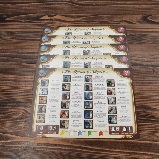(Used บอร์ดเกมมือสอง) Five Tribes รูปที่ 10