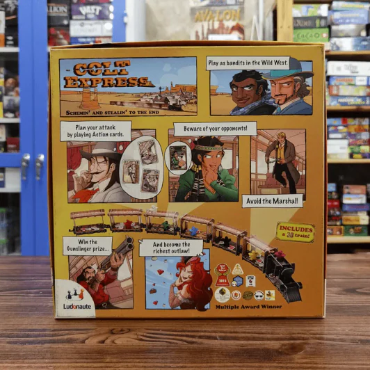 (Used บอร์ดเกมมือสอง) Colt Express รูปที่ 6