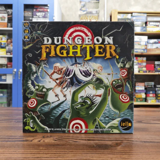 (Used บอร์ดเกมมือสอง) Dungeon Fighter รูปที่ 1