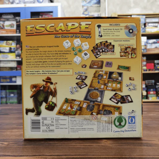 (Used บอร์ดเกมมือสอง) Escape: The Curse of the Temple รูปที่ 7