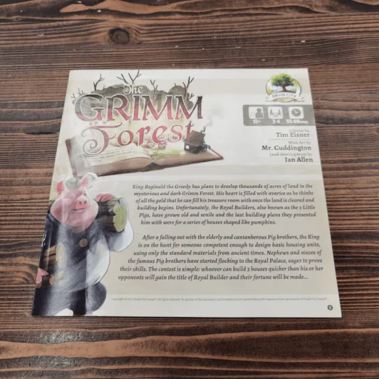 (Used บอร์ดเกมมือสอง) The Grimm Forest รูปที่ 10