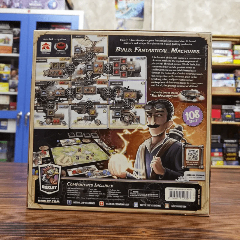 (Used บอร์ดเกมมือสอง) Steampunk Rally รูปที่ 6
