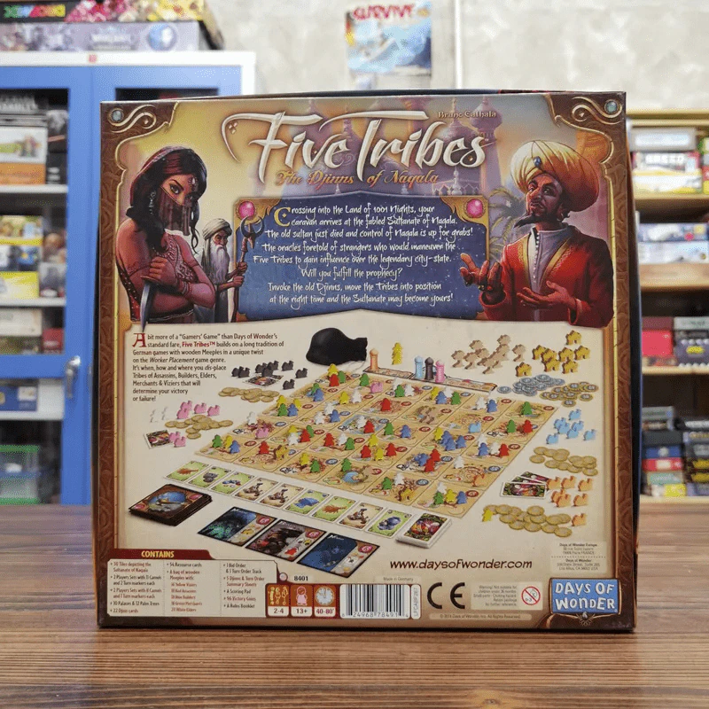(Used บอร์ดเกมมือสอง) Five Tribes รูปที่ 6