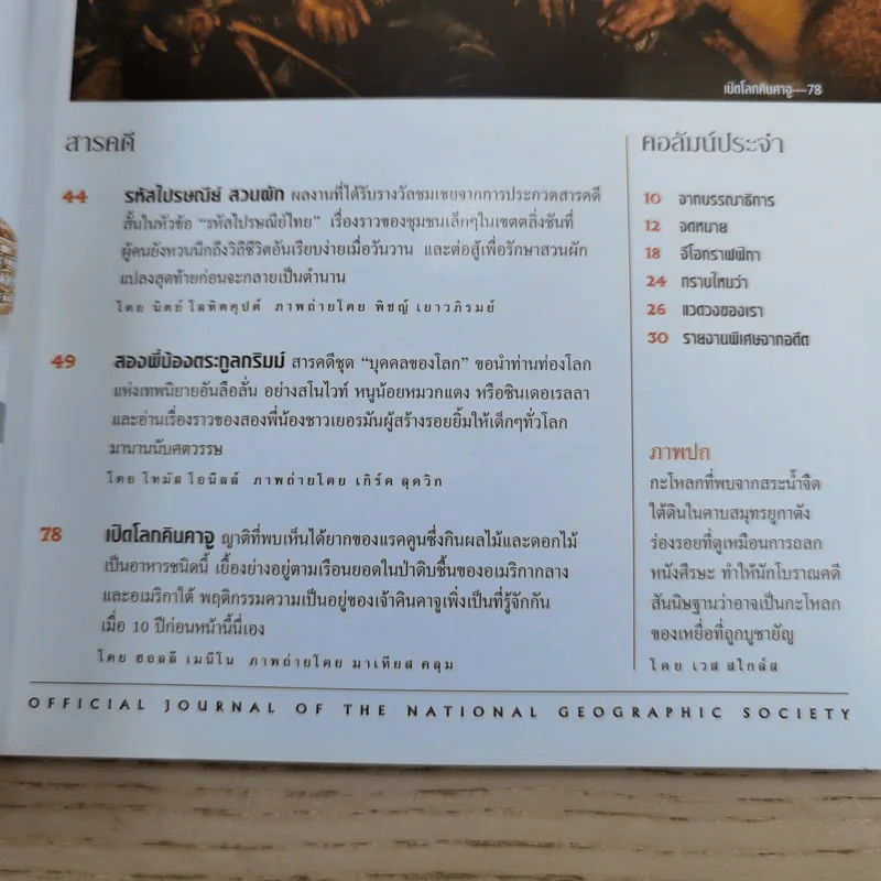 National Geographic ต.ค.2546 มายาปริศนาสุสานบาดาล รูปที่ 8